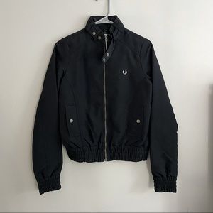 Fred Perry Bomber jacket black UK 8 US 4 small